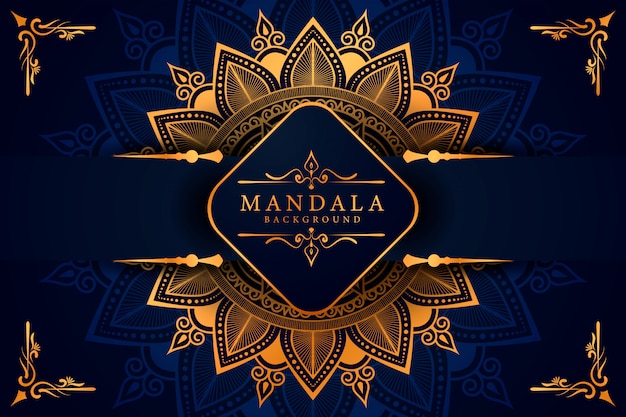 Luxury Mandala decorative ethnic element background