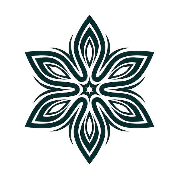 luxury mandala design logo