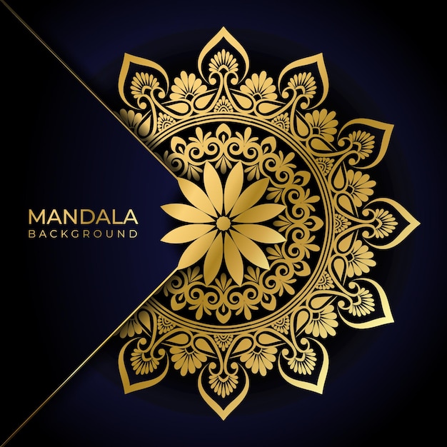 Luxury Mandala Design Pattern Template