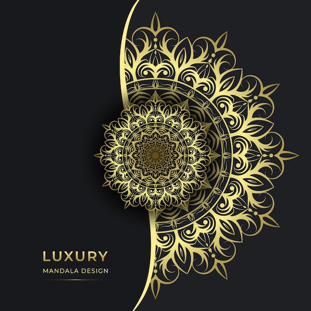 Luxury Mandala design Premium Vector