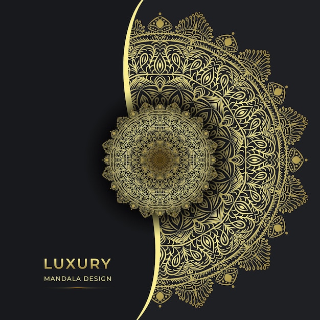 Luxury Mandala design Premium Vector