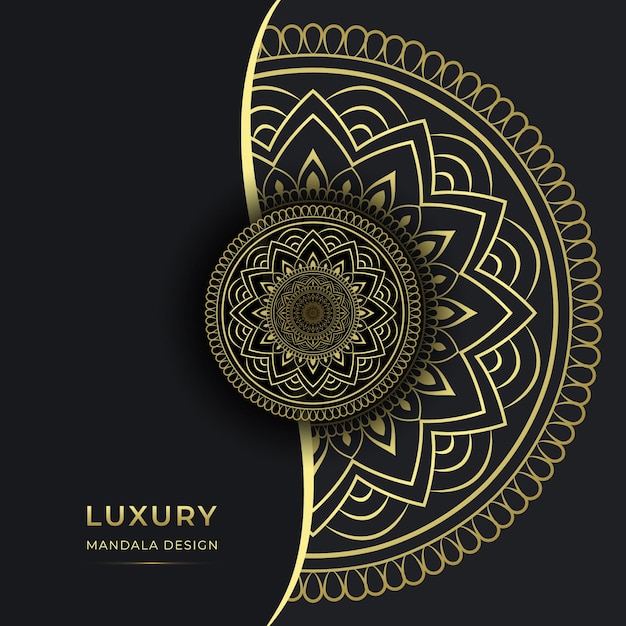 Luxury  Mandala design Premium Vector