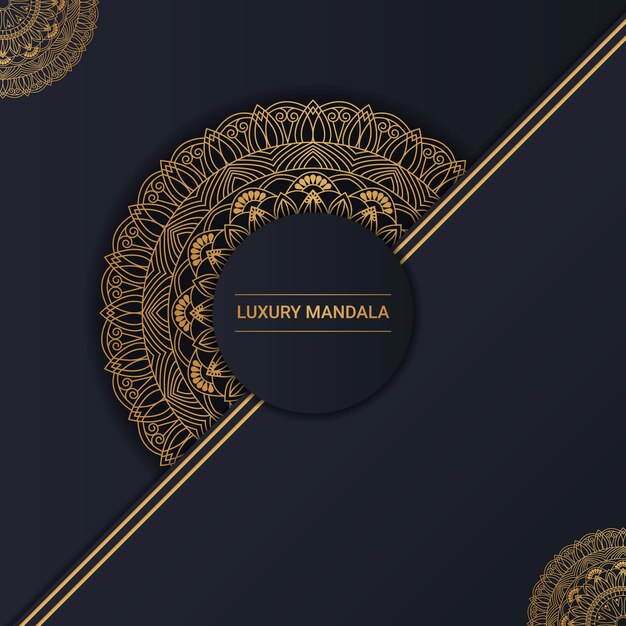 Luxury Mandala design tamplete