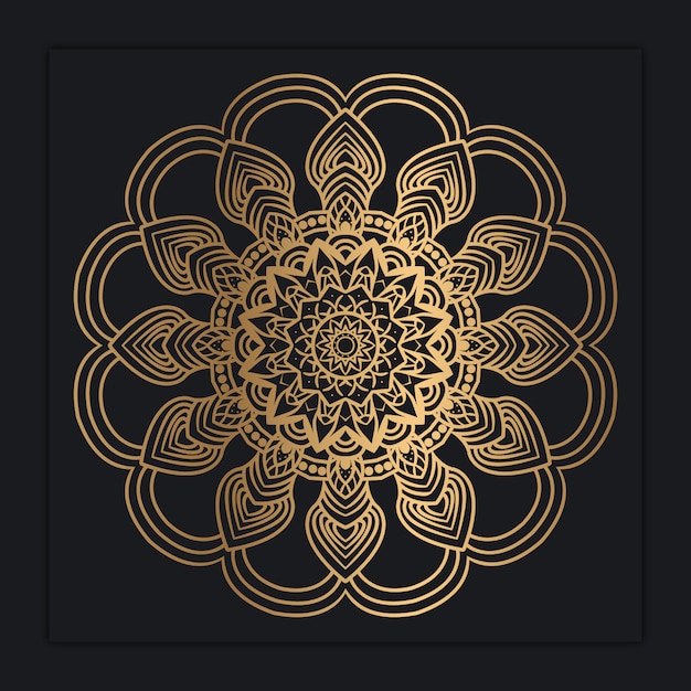 Luxury mandala design