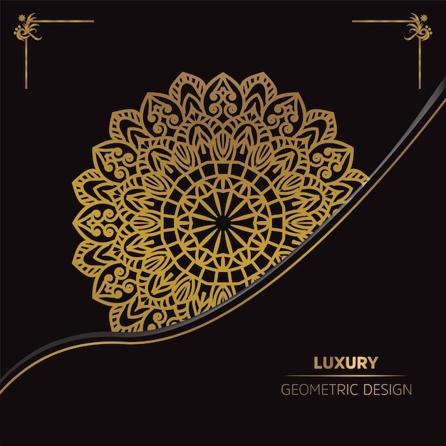 Luxury mandala design