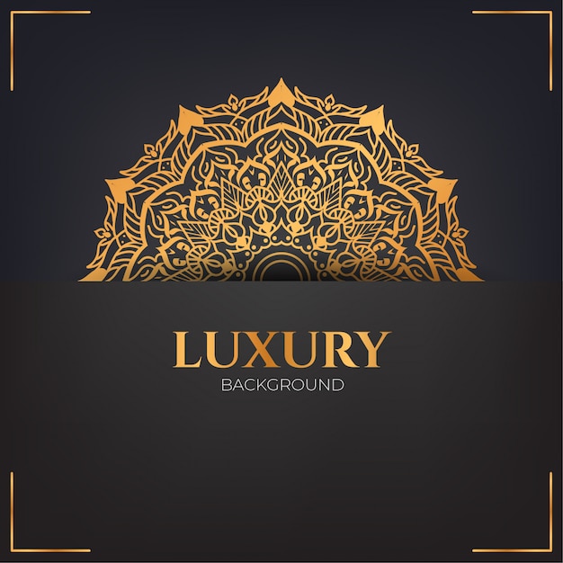 Luxury mandala pattern Arabic Islamic style background  