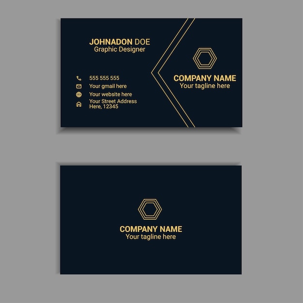 Luxury Modern Creative Business card Design