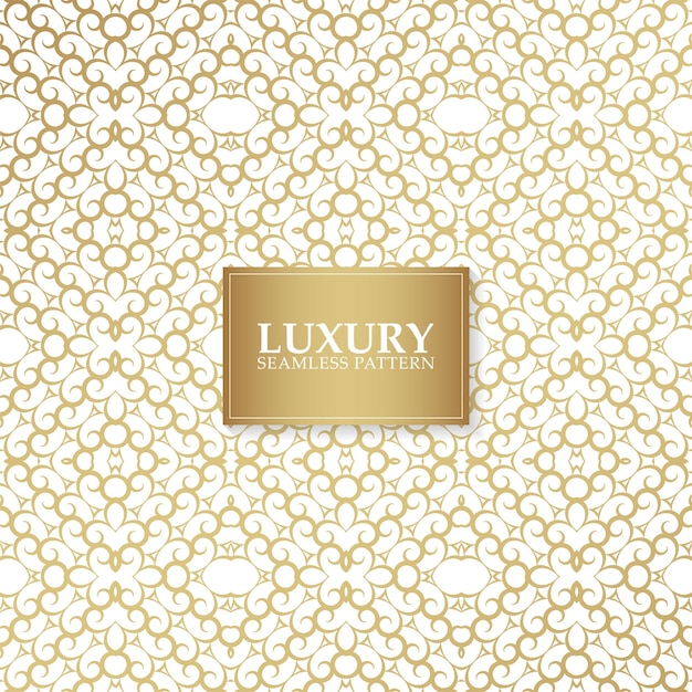 Luxury ornament pattern design background