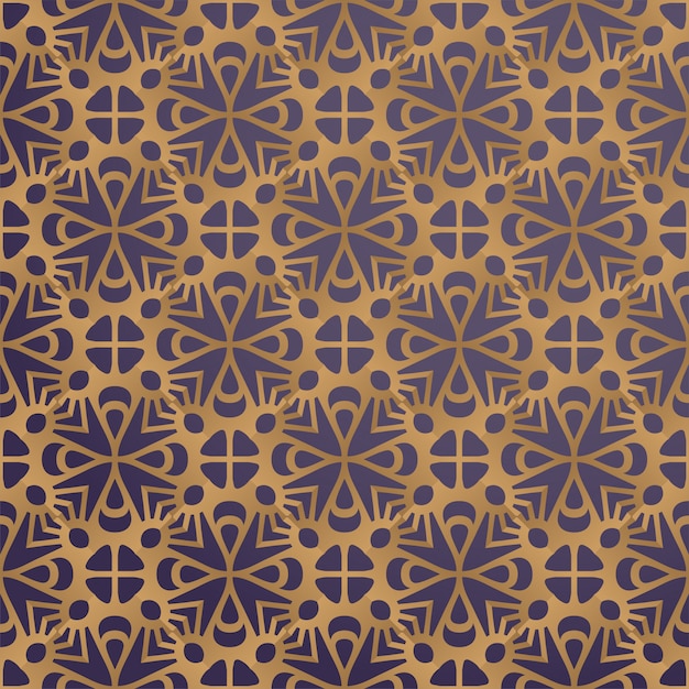 Luxury ornamental background in gold color