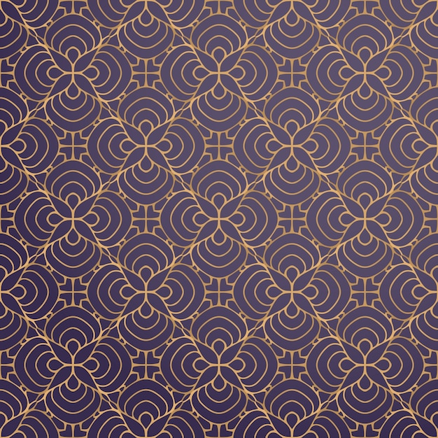 Luxury ornamental background in gold color