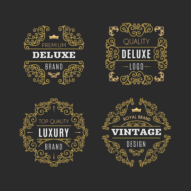 Luxury Ornamental Badges Collection