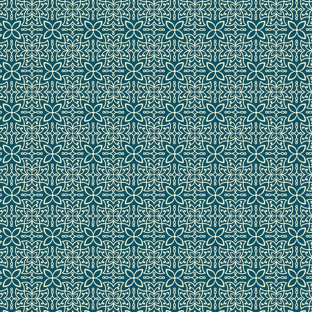 Luxury ornamental linear arabic pattern background