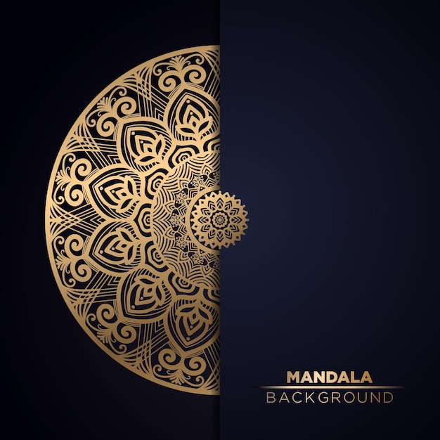 Luxury ornamental mandala background design