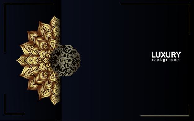 Luxury ornamental mandala background with arabic islamic east style.