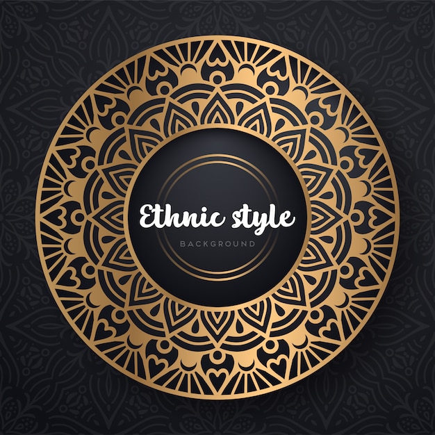 Luxury ornamental mandala  background