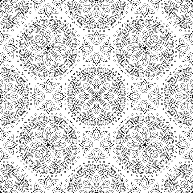 Luxury ornamental mandala background