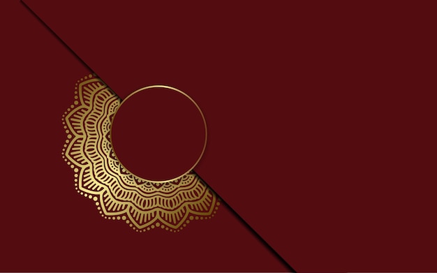 Luxury ornamental mandala background