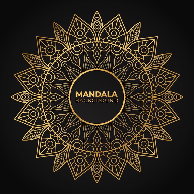 Luxury ornamental mandala background