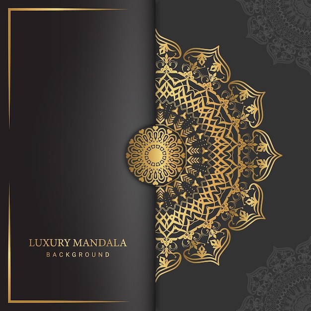 Luxury ornamental mandala background