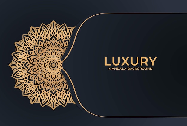 Luxury ornamental mandala background