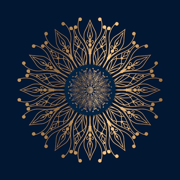 luxury ornamental mandala design background BD