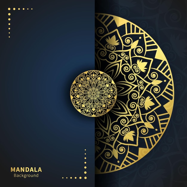 Luxury ornamental mandala design background Design