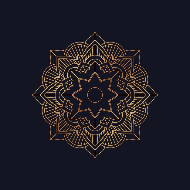 Luxury ornamental mandala design  background