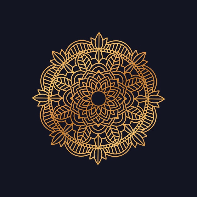 Luxury ornamental mandala design background