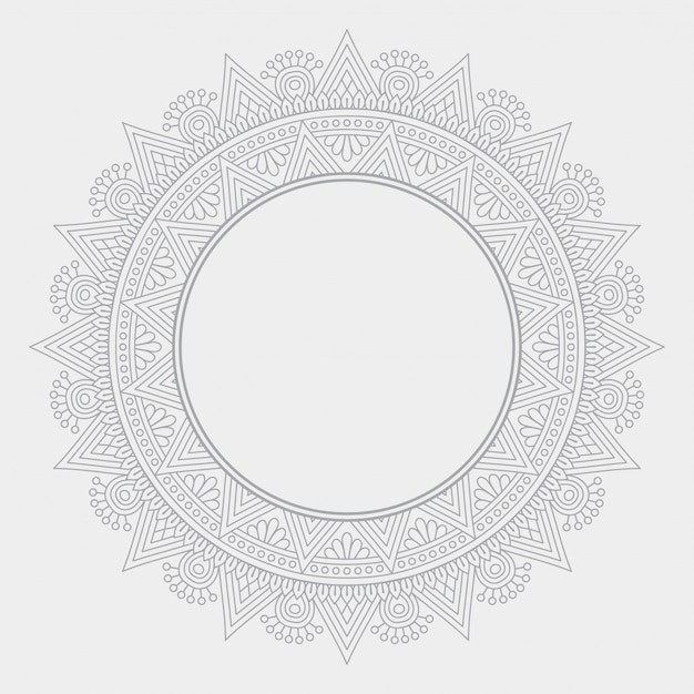 Luxury ornamental mandala design background