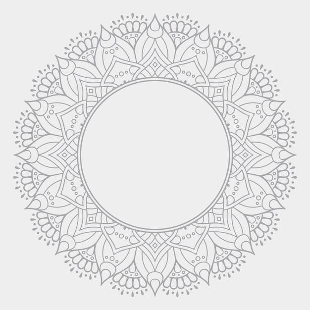 Luxury ornamental mandala design background