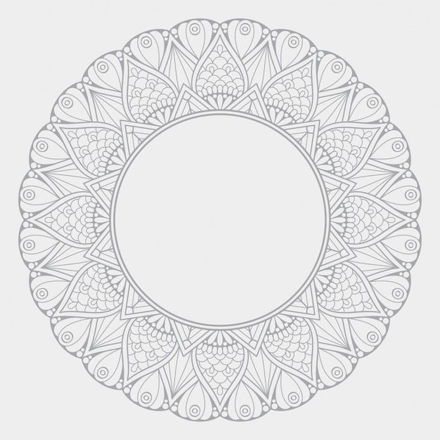 Luxury ornamental mandala design background