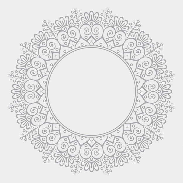 Luxury ornamental mandala design background