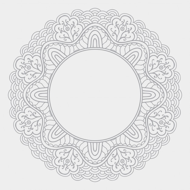 Luxury ornamental mandala design background