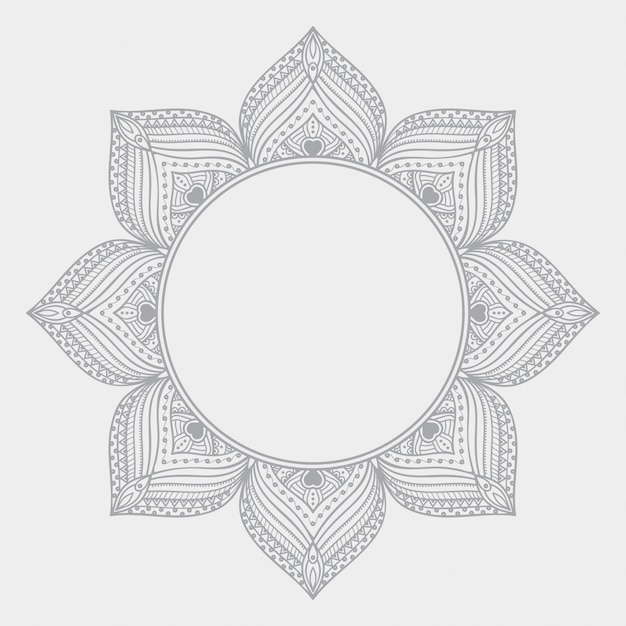 Luxury ornamental mandala design background