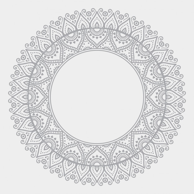 Luxury ornamental mandala design background