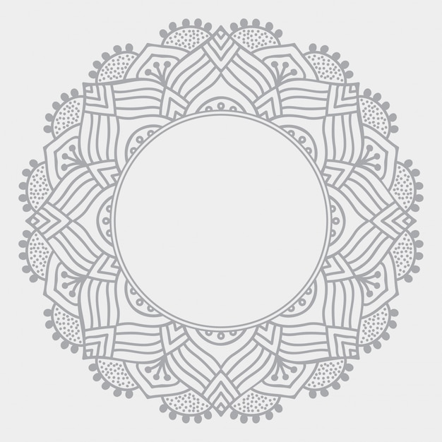 Luxury ornamental mandala design background