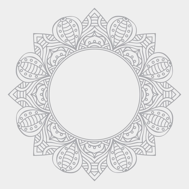 Luxury ornamental mandala design background