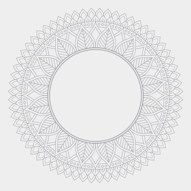 Luxury ornamental mandala design background