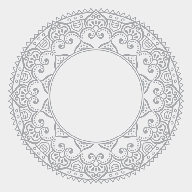 Luxury ornamental mandala design background