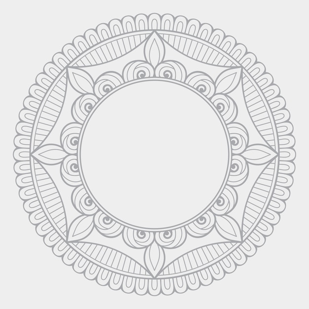 Luxury ornamental mandala design background