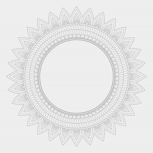 Luxury ornamental mandala design background