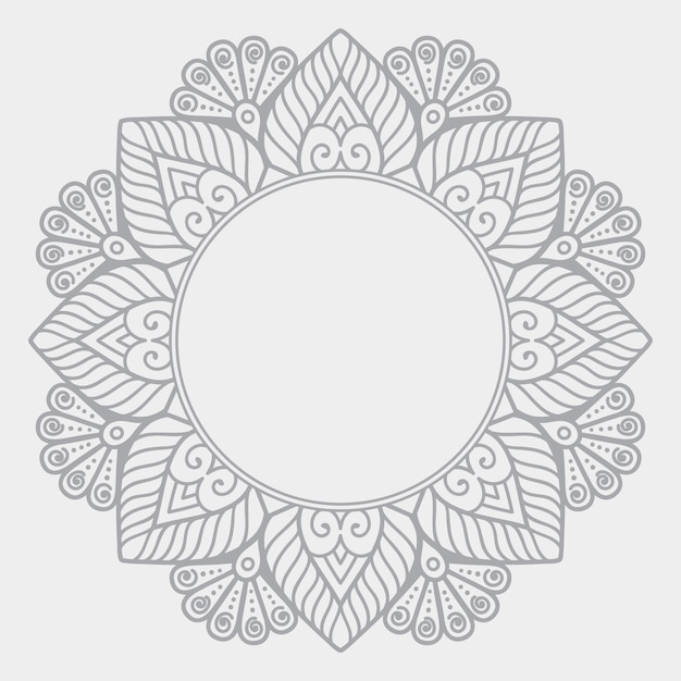 Luxury ornamental mandala design background