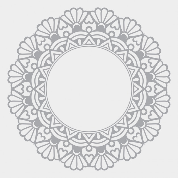 Luxury ornamental mandala design background