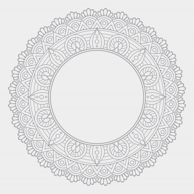 Luxury ornamental mandala design background