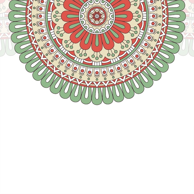 Luxury ornamental mandala design background 