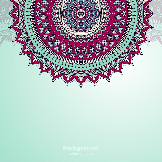 Luxury ornamental mandala design background 