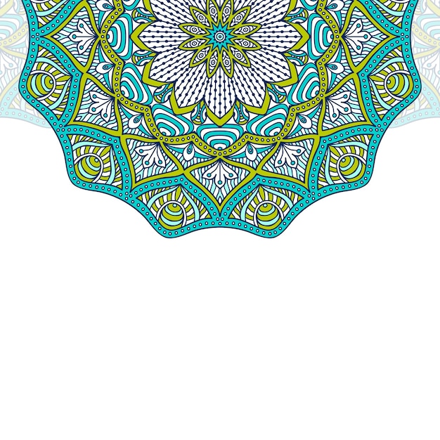 Luxury ornamental mandala design background 