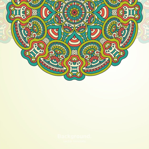 Luxury ornamental mandala design background 