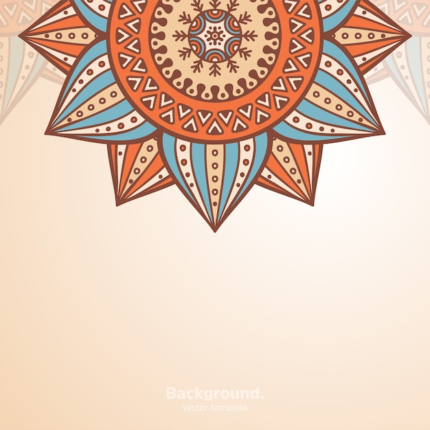 Luxury ornamental mandala design background 