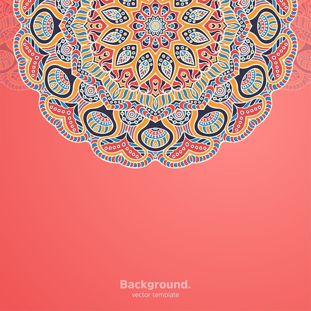 Luxury ornamental mandala design background 